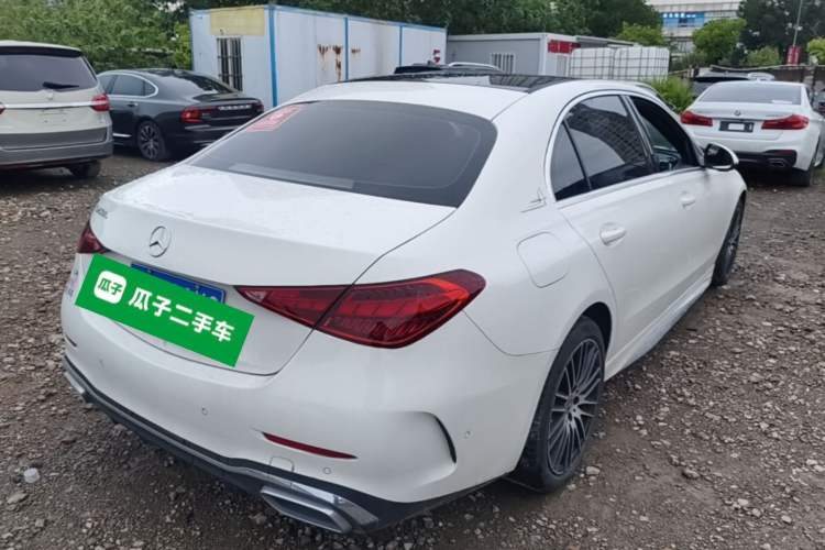 Used Mercedes-Benz C-Class 2023 C 260 L Sport Edition Rear Right 45 Deg