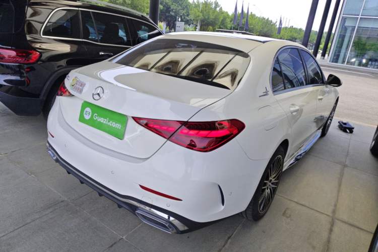 Used Mercedes-Benz C-Class 2023 C 260 L Sport Edition Rear Right 45 Deg