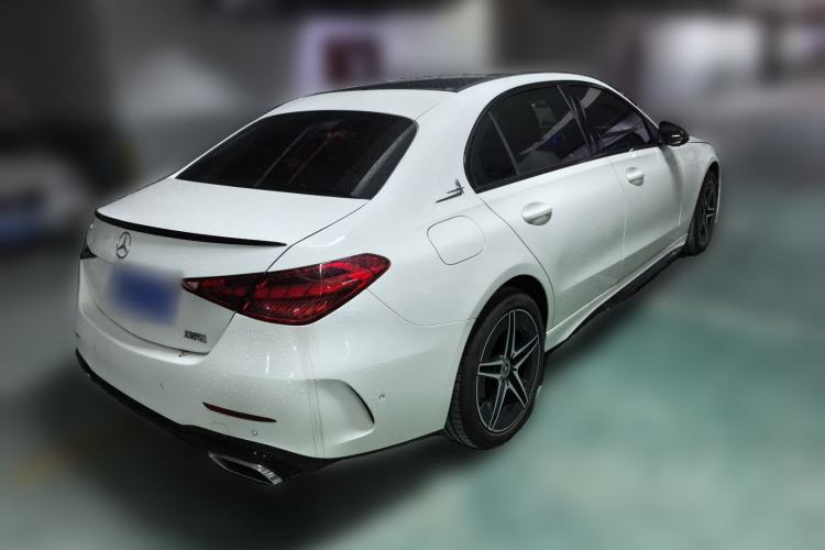 Used Mercedes-Benz C-Class 2023 Second Facelift C 260 L Starry Night Sports Edition Rear Right 45 Deg