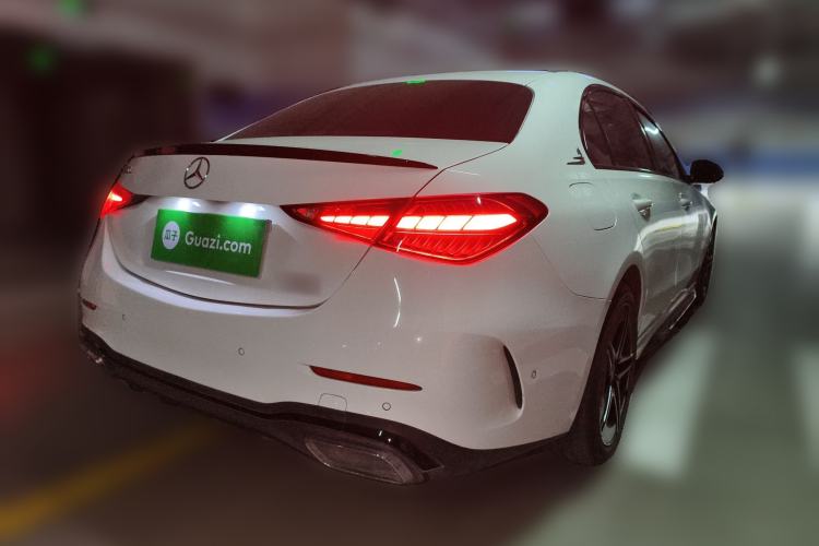 Used Mercedes-Benz C-Class 2023 C 260 L Bright Night Sports Edition Rear Right 45 Deg