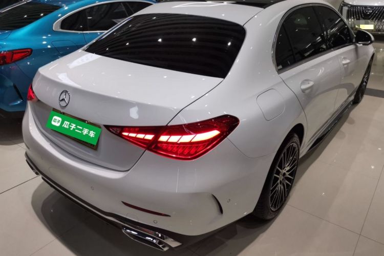 Used Mercedes-Benz C-Class 2023 Second Facelift C 260 L Sport Edition Rear Right 45 Deg
