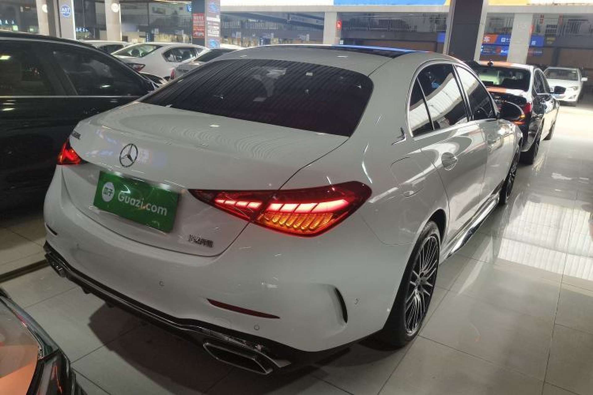 Used Mercedes-Benz C-Class 2023 Restyled C 260 L Sport Edition Rear Right 45 Deg