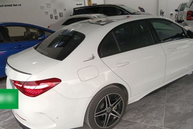 Used Mercedes-Benz C-Class 2023 C 260 L Bright Night Sports Edition Rear Right 45 Deg