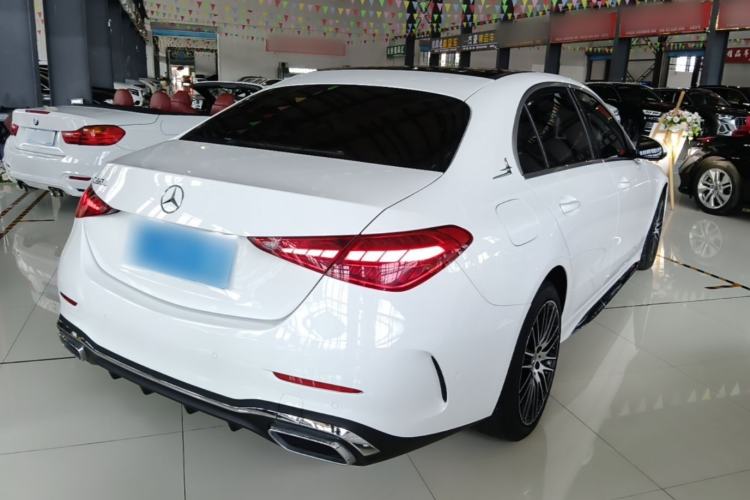 Used Mercedes-Benz C-Class 2023 Restyled C 260 L Sport Edition Rear Right 45 Deg