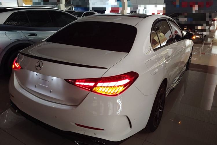 Used Mercedes-Benz C-Class 2023 C 260 L Bright Night Sports Edition Rear Right 45 Deg