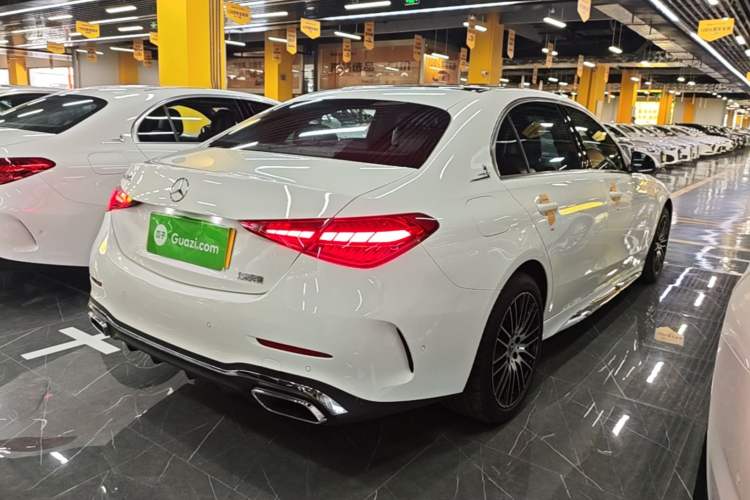 Used Mercedes-Benz C-Class 2023 Restyled C 260 L Sport Edition Rear Right 45 Deg