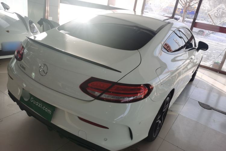 Used Mercedes-Benz C-Class 2023 C 260 Coupe Rear Right 45 Deg