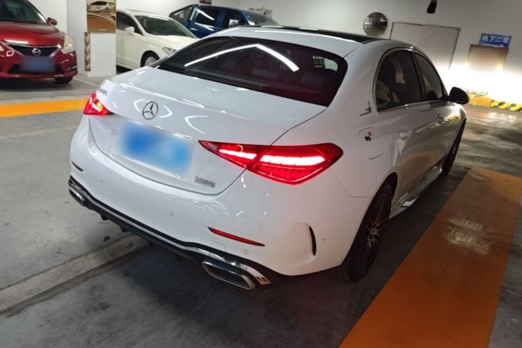 Used Mercedes-Benz C-Class 2023 C 260 L Sport Edition Rear Right 45 Deg