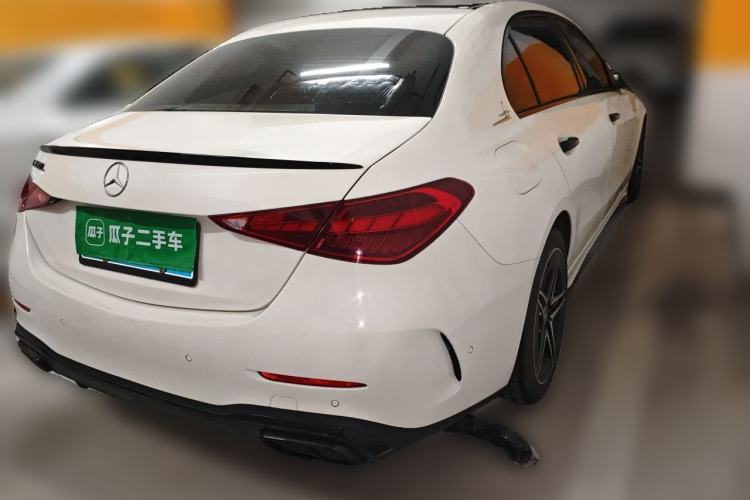 Used Mercedes-Benz C-Class 2023 Restyled C 260 L Night Edition Sports Version Rear Right 45 Deg