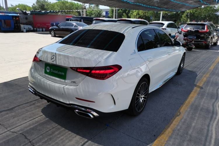 Used Mercedes-Benz C-Class 2023 C 200 L Sport Edition Rear Right 45 Deg