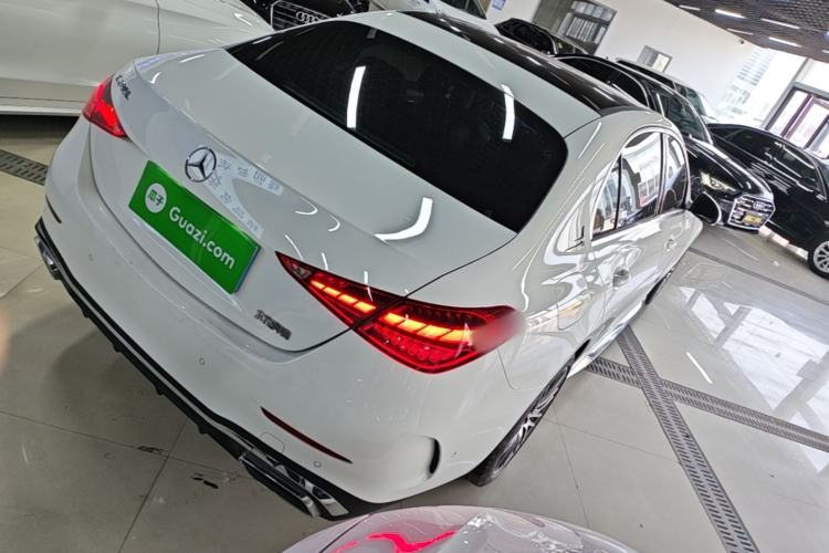 Used Mercedes-Benz C-Class 2023 Second Facelift C 260 L Sport Edition Rear Right 45 Deg