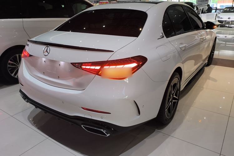 Used Mercedes-Benz C-Class 2023 C 260 L Bright Night Sports Edition Rear Right 45 Deg