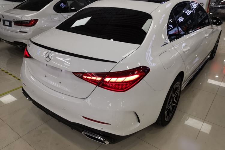 Used Mercedes-Benz C-Class 2023 Second Facelift C 260 L Starry Night Sports Edition Rear Right 45 Deg
