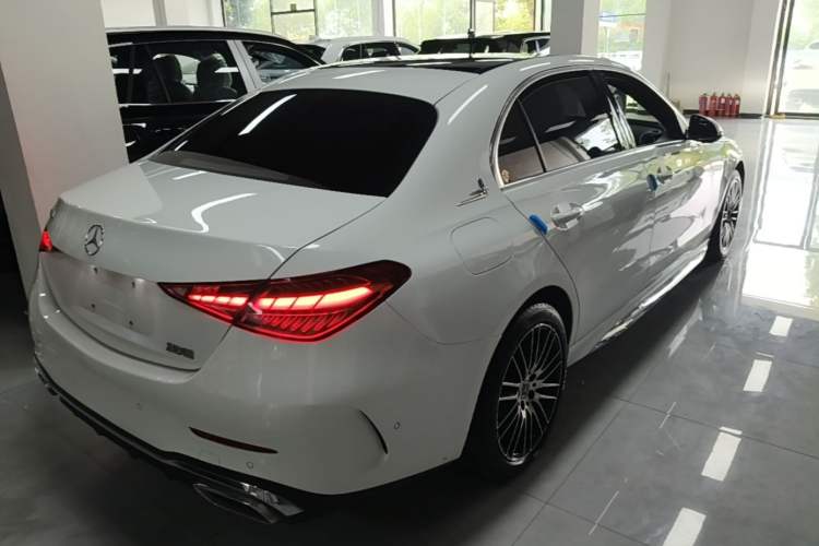 Used Mercedes-Benz C-Class 2023 C 260 L Sport Edition Rear Right 45 Deg