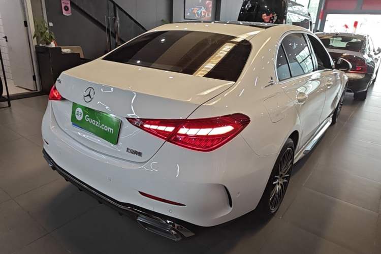 Used Mercedes-Benz C-Class 2023 C 260 L Sport Edition Rear Right 45 Deg