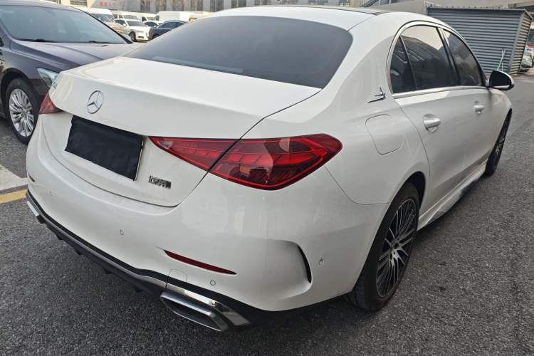 Used Mercedes-Benz C-Class 2023 Second Facelift C 260 L Sport Edition Rear Right 45 Deg