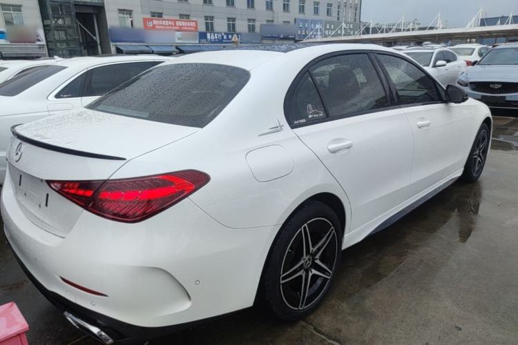 Used Mercedes-Benz C-Class 2023 C 260 L Bright Night Sports Edition Rear Right 45 Deg