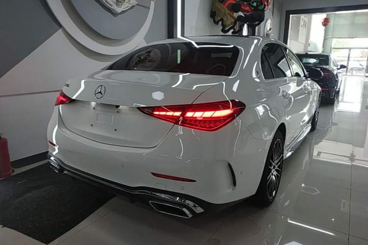 Used Mercedes-Benz C-Class 2023 C 260 L Sport Edition Rear Right 45 Deg