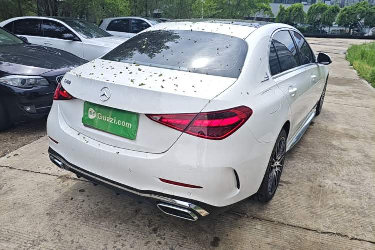 Used Mercedes-Benz C-Class 2023 Second Facelift C 260 L Sport Edition Rear Right 45 Deg