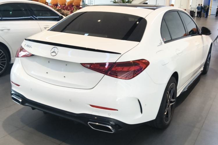 Used Mercedes-Benz C-Class 2023 Second Facelift C 260 L Starry Night Sports Edition Rear Right 45 Deg