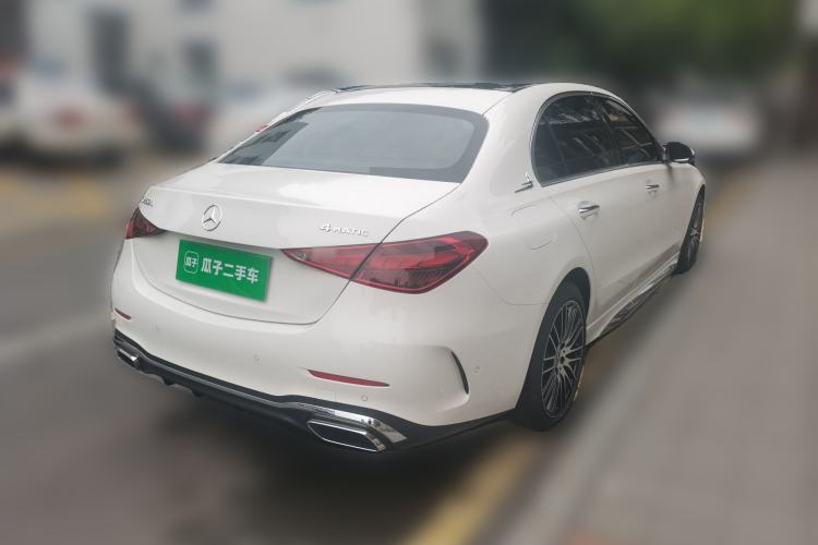 Used Mercedes-Benz C-Class 2023 Second Facelift C 260 L Sport Edition Rear Right 45 Deg