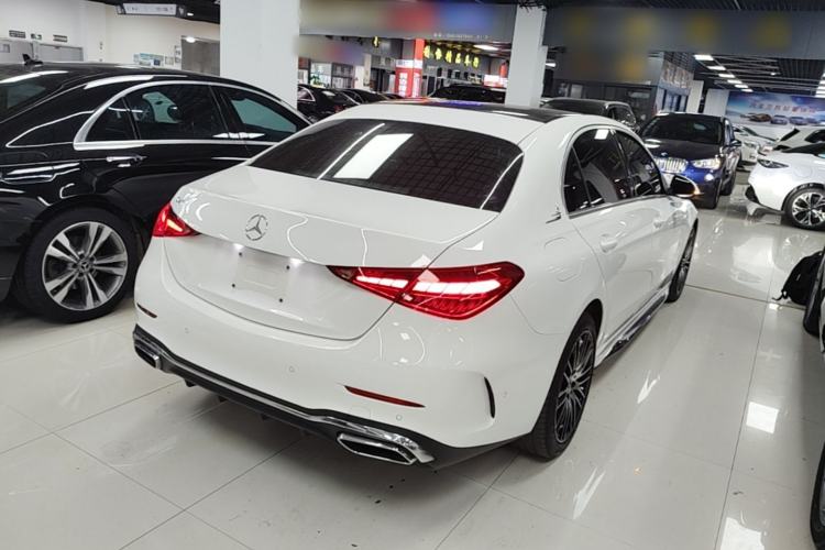 Used Mercedes-Benz C-Class 2023 Second Facelift C 260 L Sport Edition Rear Right 45 Deg