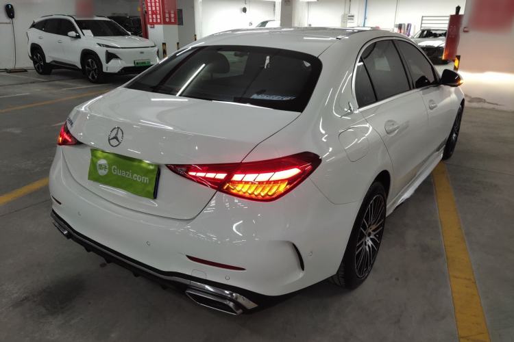 Used Mercedes-Benz C-Class 2023 Revised C 200 L Sport Edition Rear Right 45 Deg