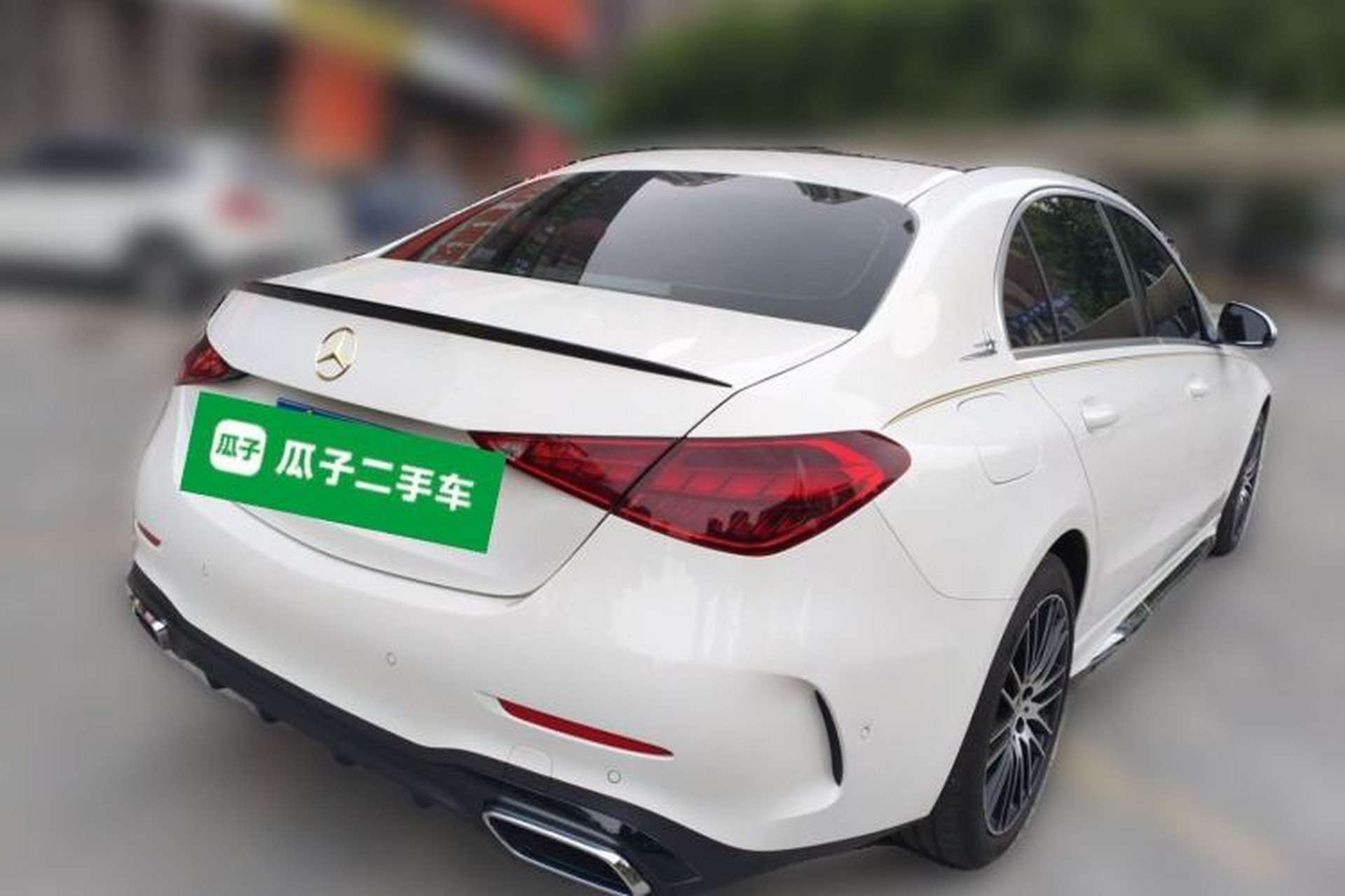 Used Mercedes-Benz C-Class 2023 Restyled C 260 L Sport Edition Rear Right 45 Deg