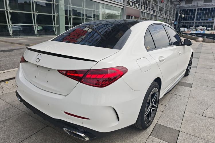 Used Mercedes-Benz C-Class 2023 Second Facelift C 260 L Starry Night Sports Edition Rear Right 45 Deg