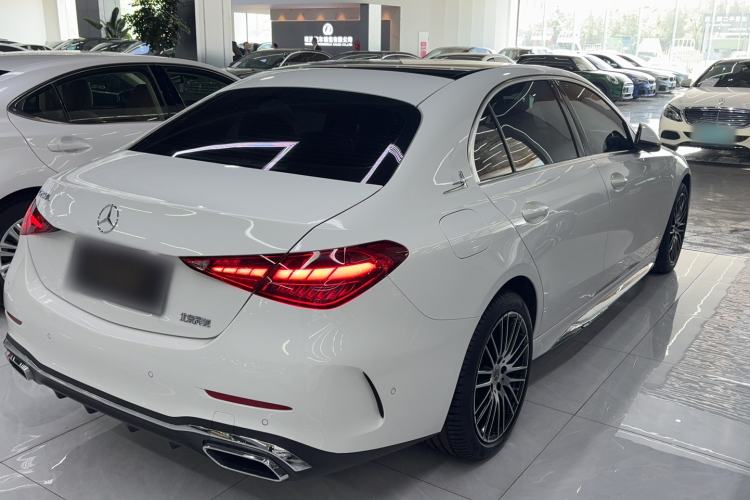 Used Mercedes-Benz C-Class 2023 Second Facelift C 260 L Sport Edition Rear Right 45 Deg