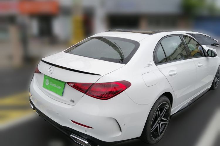 Used Mercedes-Benz C-Class 2023 Restyled C 260 L Night Edition Sports Version Rear Right 45 Deg