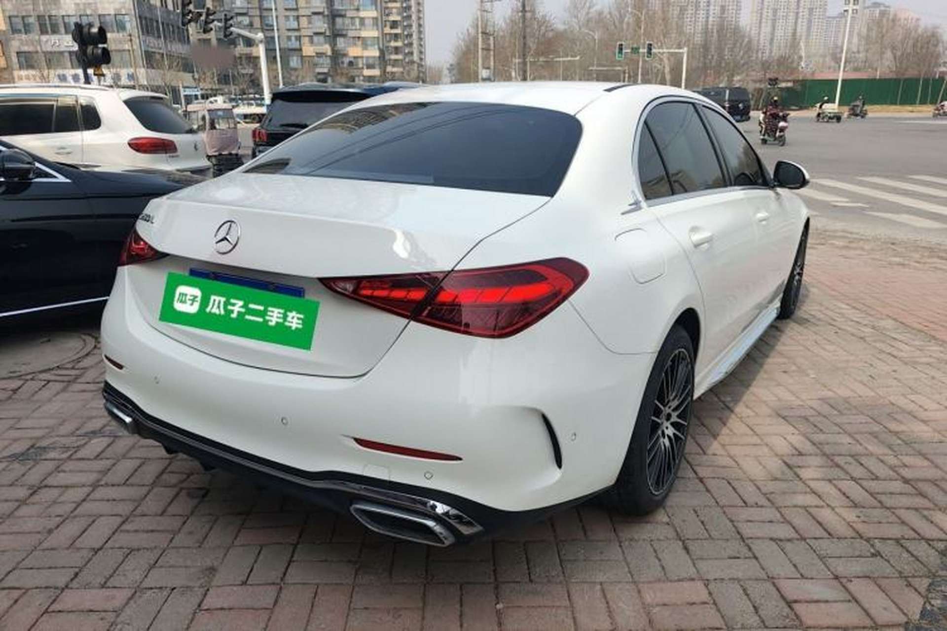 Used Mercedes-Benz C-Class 2023 Revised C 200 L Sport Edition Rear Right 45 Deg