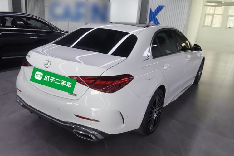 Used Mercedes-Benz C-Class 2023 Restyled C 260 L Sport Edition Rear Right 45 Deg