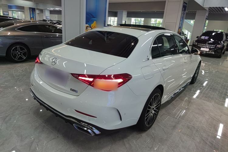 Used Mercedes-Benz C-Class 2023 Restyled C 260 L Sport Edition Rear Right 45 Deg