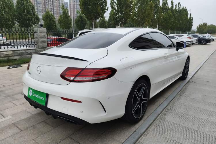 Used Mercedes-Benz C-Class 2023 C 260 Coupe Rear Right 45 Deg
