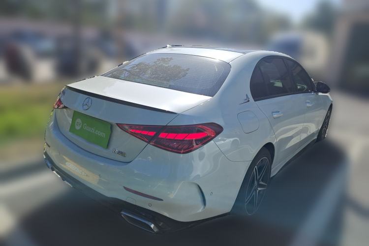 Used Mercedes-Benz C-Class 2023 Restyled C 260 L Night Edition Sports Version Rear Right 45 Deg