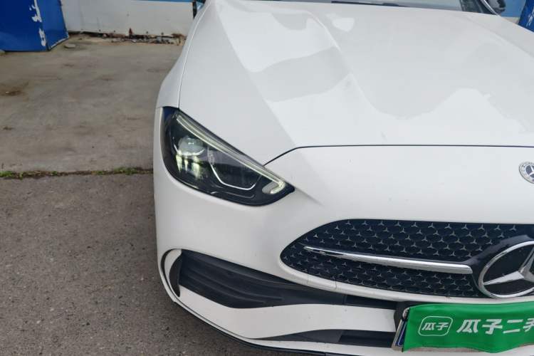 Used Mercedes-Benz C-Class 2023 Second Facelift C 260 L Starry Night Sports Edition Right Front Headlight