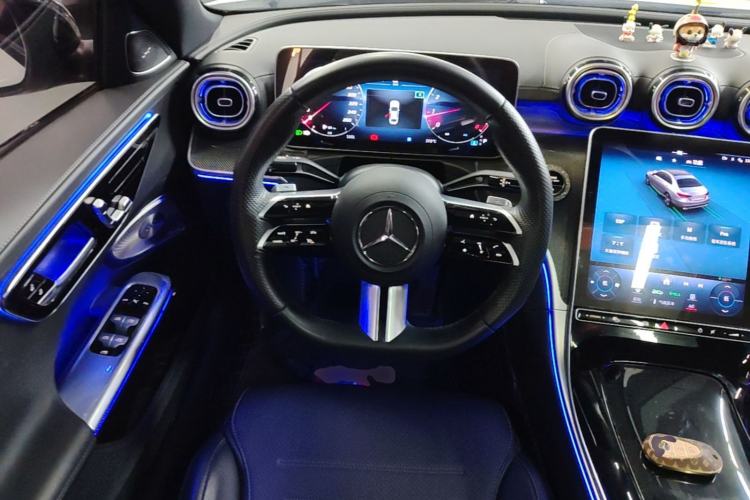 Used Mercedes-Benz C-Class 2023 Restyled C 260 L Night Edition Sports Version Steering Wheel