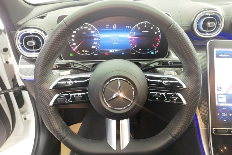 Used Mercedes-Benz C-Class 2023 Restyled C 260 L Night Edition Sports Version Steering Wheel