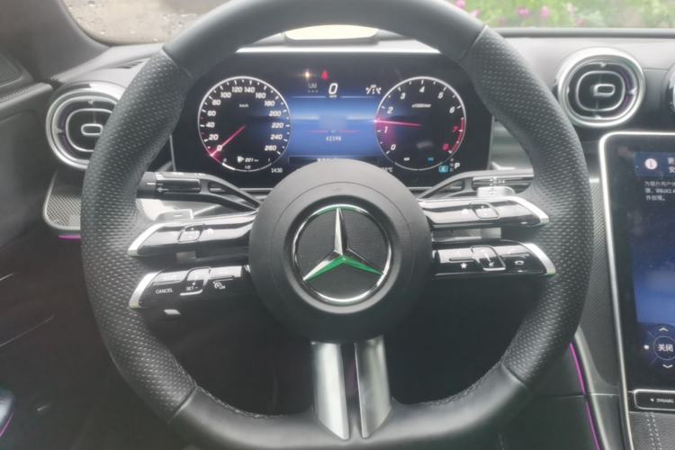 Used Mercedes-Benz C-Class 2023 Second Facelift C 260 L Sport Edition Steering Wheel