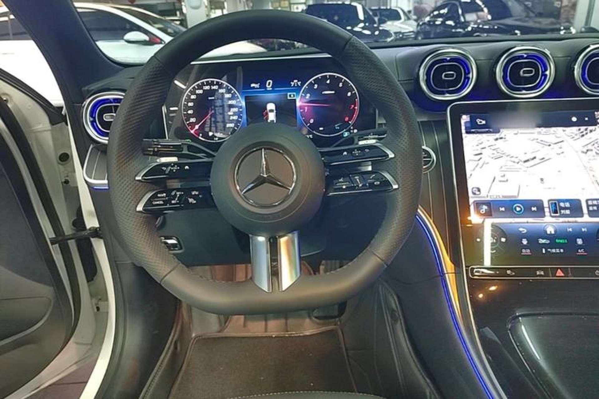 Used Mercedes-Benz C-Class 2023 Restyled C 260 L Sport Edition Steering Wheel