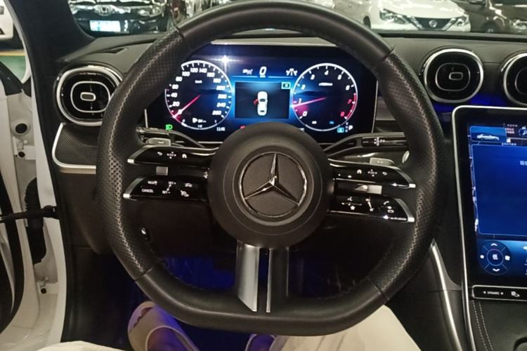 Used Mercedes-Benz C-Class 2023 Second Facelift C 260 L Sport Edition Steering Wheel