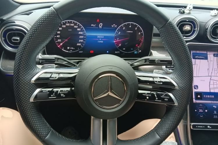 Used Mercedes-Benz C-Class 2023 Second Facelift C 260 L Sport Edition Steering Wheel