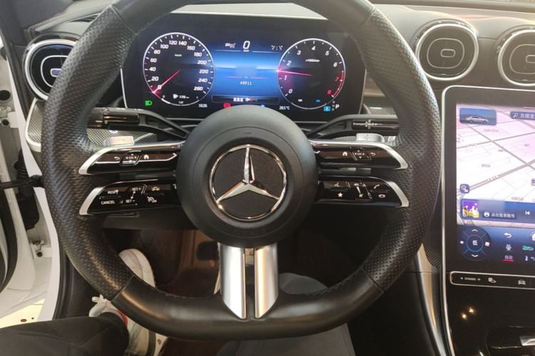 Used Mercedes-Benz C-Class 2023 Second Facelift C 260 L Sport Edition Steering Wheel