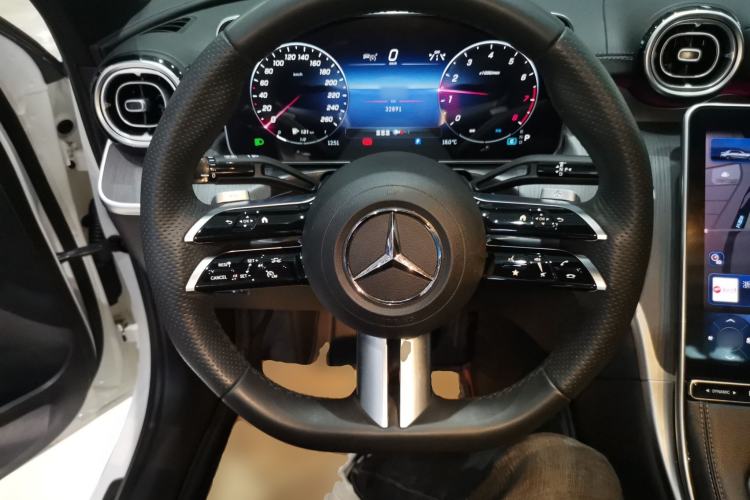 Used Mercedes-Benz C-Class 2023 Second Facelift C 260 L Sport Edition Steering Wheel
