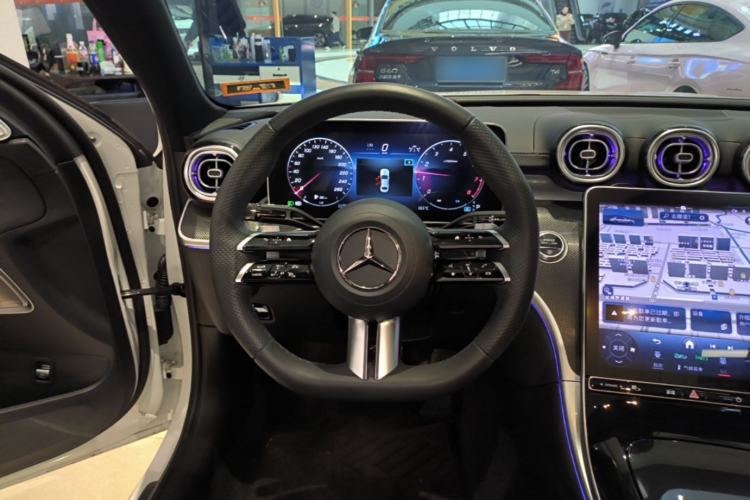 Used Mercedes-Benz C-Class 2023 Second Facelift C 260 L Starry Night Sports Edition Steering Wheel