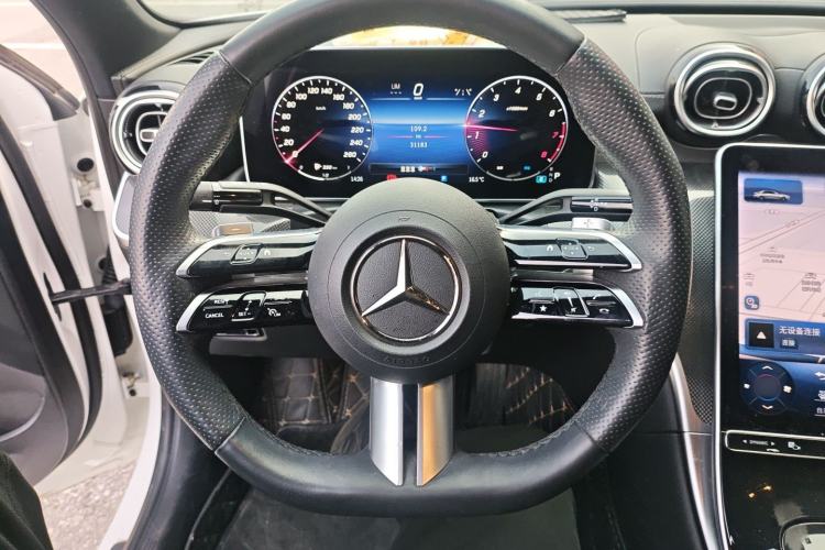 Used Mercedes-Benz C-Class 2023 Second Facelift C 260 L Sport Edition Steering Wheel
