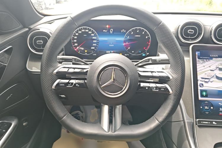 Used Mercedes-Benz C-Class 2023 Second Facelift C 260 L Sport Edition Steering Wheel