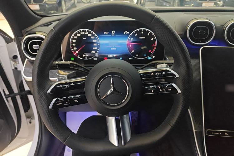 Used Mercedes-Benz C-Class 2023 Second Facelift C 260 L Sport Edition Steering Wheel