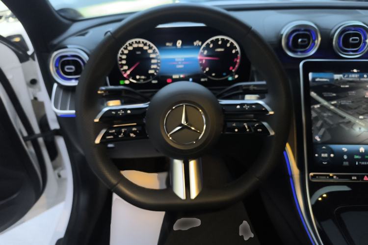 Used Mercedes-Benz C-Class 2023 Restyled C 260 L Night Edition Sports Version Steering Wheel